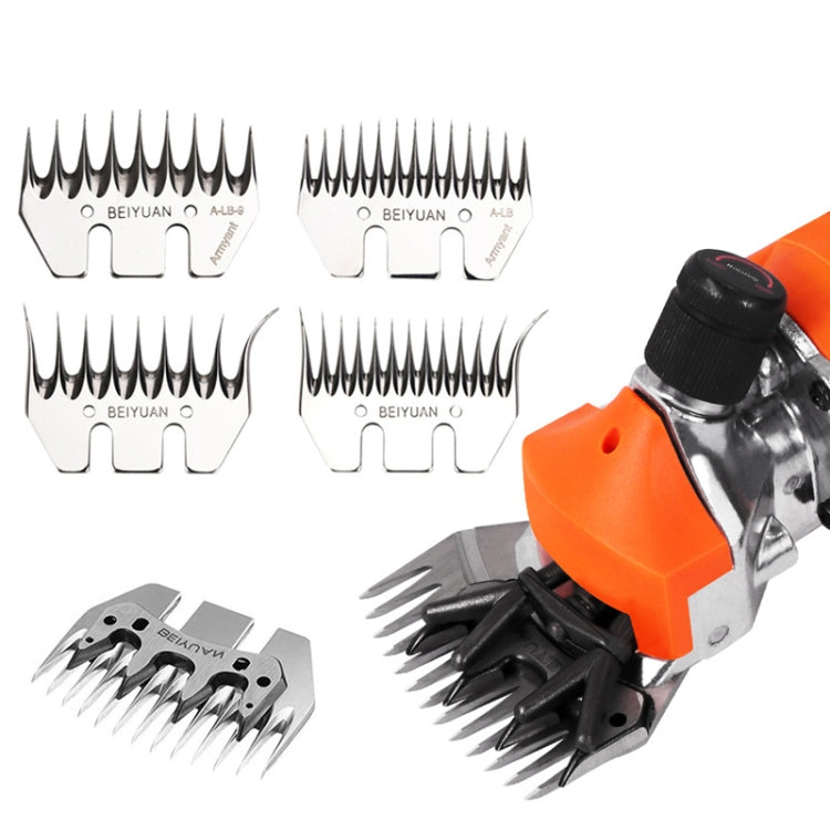 HILDA Power Wool Scissors Blades For Wool Pushers, Specification: 13 Toothed Curved Blade