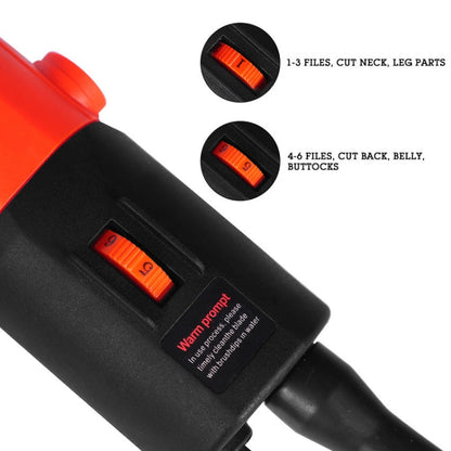 HILDA Ciseaux à laine motorisés Kit d'outils de cisaillement électrique, Prise : Prise EU Noir