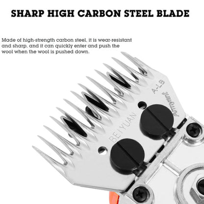 HILDA Motorized Wool Scissors Power Shear Tool Kit, Plug: US Plug Red
