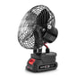 HILDA Portable Powerful Fan Outdoor Hair Dryer, With US Plug Adaptor, Style: 6 inch With 1 Battery(3000mAh)