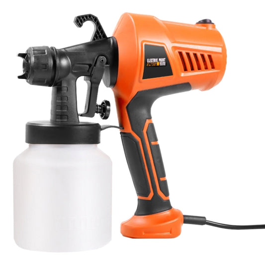 HILDA High Voltage Motorized Paint Spray Tool Portable And Detachable, Specification: US Plug Orange