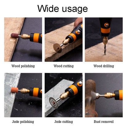 HILDA 3.6V Electrical Grinder Pen Precision Carving Micro Power Drill, Model: 46 In 1