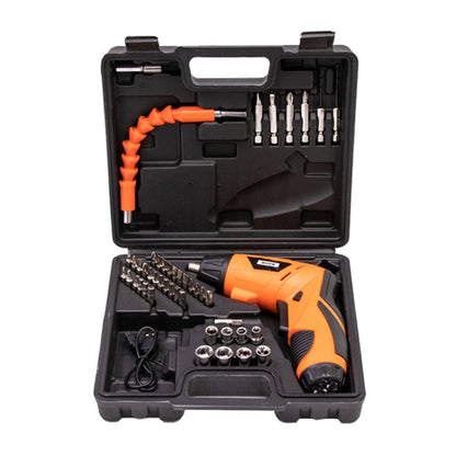 HILDA 47 pièces/ensemble tournevis Li-ion multifonction mini tournevis (Orange)