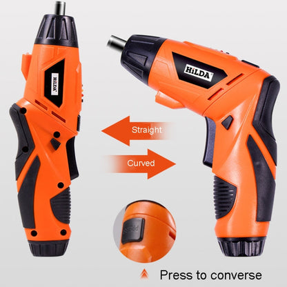 HILDA 47 pièces/ensemble tournevis Li-ion multifonction mini tournevis (Orange)