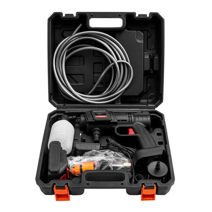 HILDA 21V Torche à eau haute pression au lithium Lave-auto Emballage plastique, Modèle: Prise UK + 1 Batterie