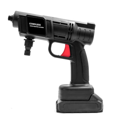 HILDA 21V Torche à eau haute pression au lithium Lave-auto Emballage plastique, Modèle: Prise UK + 1 Batterie