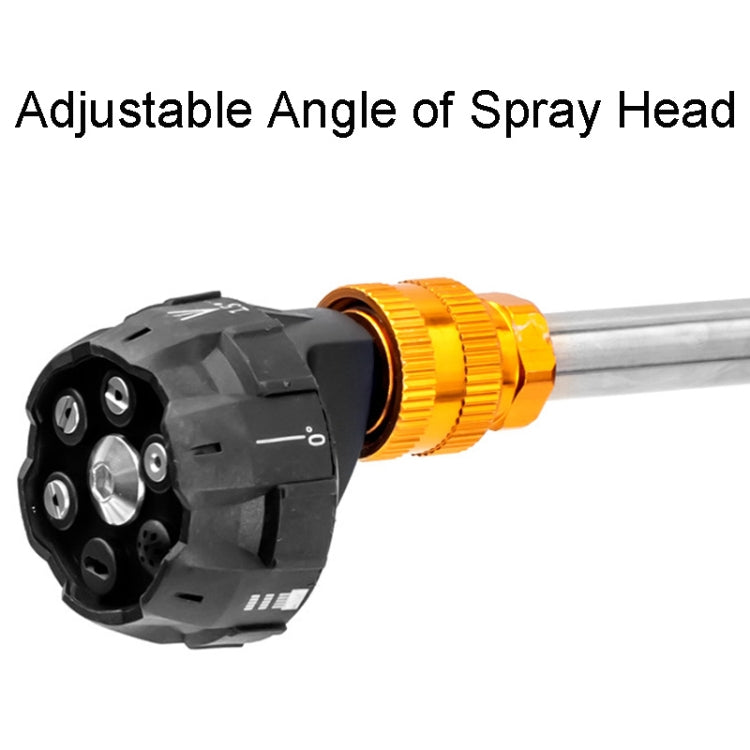 HILDA 21V Torche à eau haute pression au lithium Lave-auto Emballage plastique, Modèle: Prise UK + 1 Batterie