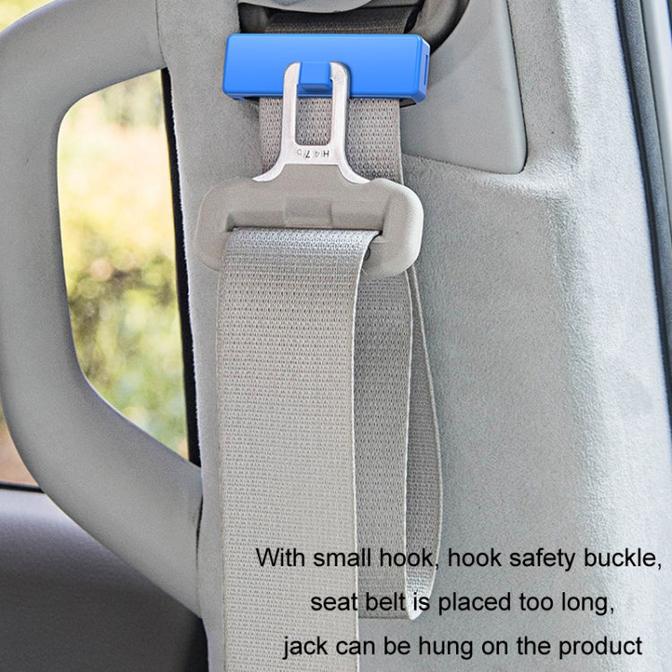 SHUNWEI 1pair Car Safety Belt Limiter Anti-Stranglehold Clip(White)