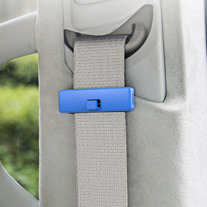 SHUNWEI 1pair Car Safety Belt Limiter Anti-Stranglehold Clip(White)