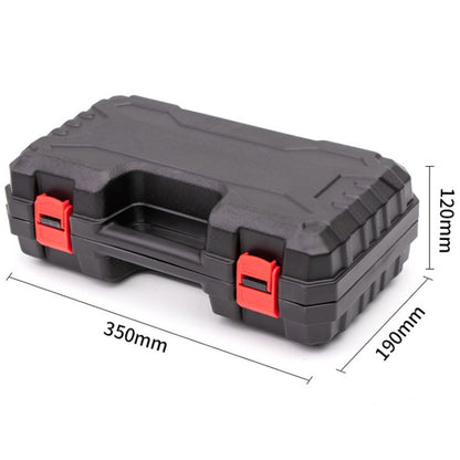 HILDA Rechargeable Cordless Mini Electrical Chain Saw Logging Tools Plastic Package, Model: EU Plug With 1 Battery Red