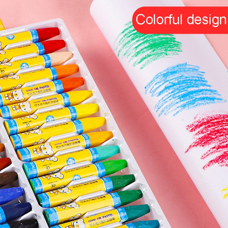 AIYO Crayons Peinture Lavables Ensemble de Bâtons de Peinture à l'Huile pour Enfants, Spécification : 18 Couleurs