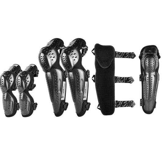 GHOST RACING Motorcycle Protective Gear Off-road Racing Knee Pads Elbow Pads(For Winter)