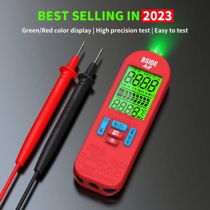 BSIDE A2 Charging Model Mini Digital Auto-Ranging Pencil Multimeter, Specification: With Tool Pack