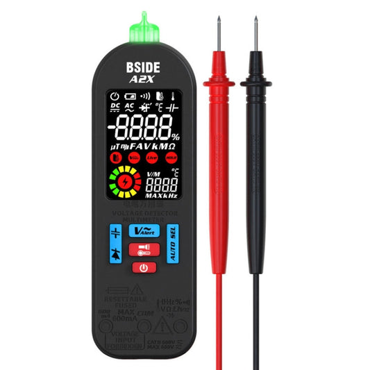 Multimètre numérique portatif automatique Bside A2X, modèle de charge