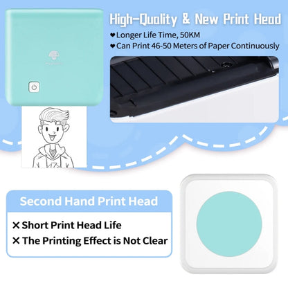 Phomemo M02 PRO Pocket Mini Small Portable Bluetooth Wrong Thermal Tag Printer(Pink)