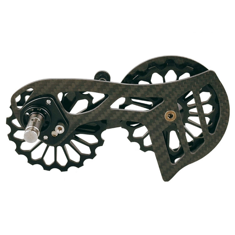 Molette de dérailleur arrière en fibre de carbone pour vélo de route, pièces de roulement, numéro de modèle : SD1 Noir