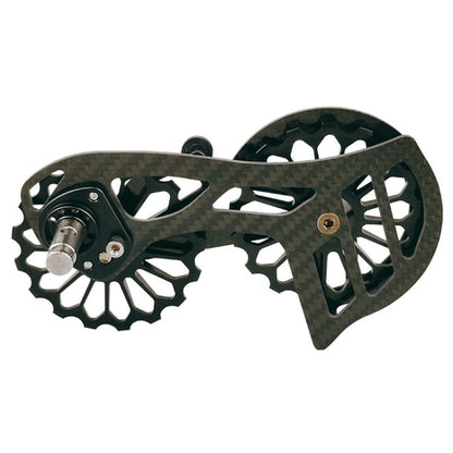 Molette de dérailleur arrière en fibre de carbone pour vélo de route, pièces de roulement, numéro de modèle : SD1 Noir
