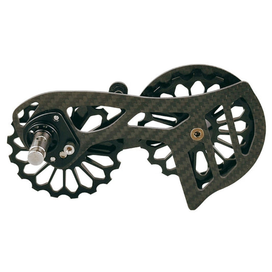 Molette de dérailleur arrière en fibre de carbone pour vélo de route, pièces de roulement, numéro de modèle : SD1 Noir