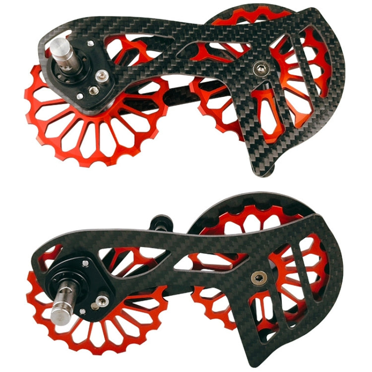 Molette de dérailleur arrière en fibre de carbone pour vélo de route, pièces de roulement, numéro de modèle : SD1 Noir