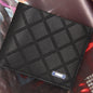 MenBense Men Wallet Casual Coin Purse Large Capacity Money Clip, Style: 555-7 (Black)
