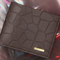 MenBense Men Wallet Casual Coin Purse Large Capacity Money Clip, Style: 555-6 (Dark Coffee)