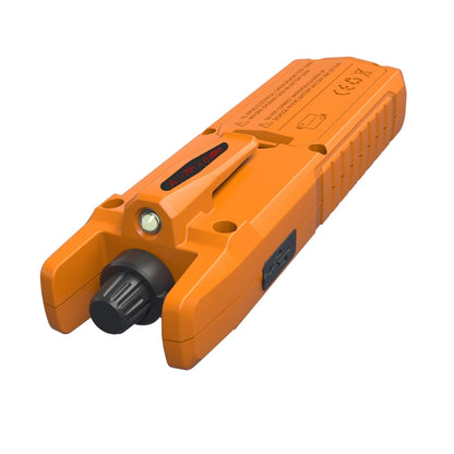 Komshine Compteur de puissance optique haute précision Mini testeur d'atténuation de lumière à fibre optique avec LED, Spécification: A-L/-70dBM à +6DBM