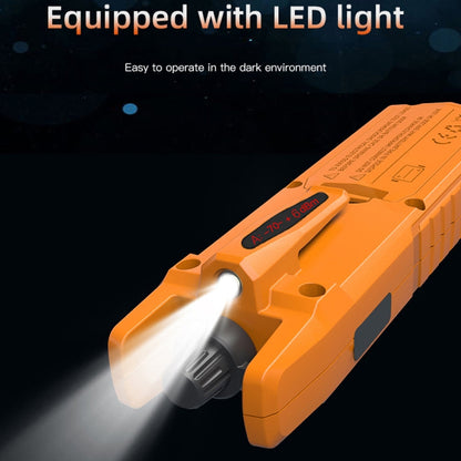 Komshine Compteur de puissance optique haute précision Mini testeur d'atténuation de lumière à fibre optique avec LED, Spécification: A-L/-70dBM à +6DBM