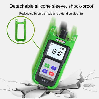 Komshine Handheld Laser Light Source Fiber Tester with LED Backlight, Model: KLS-35-PON