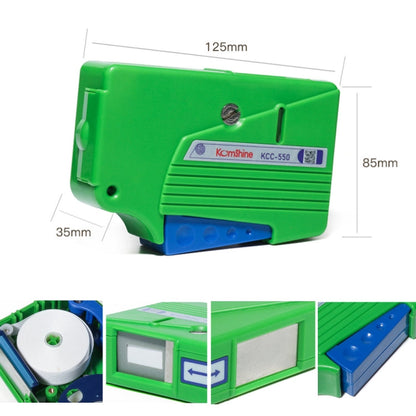 Komshine Handheld Cassette Fiber Cleaning Box Replacement, Model: CC-550-R