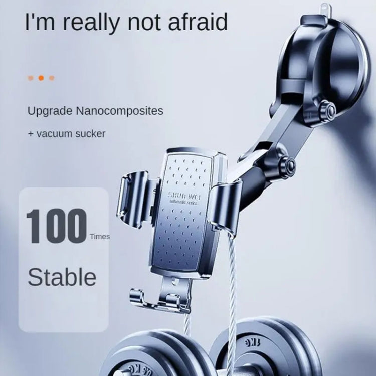 SHUNWEI SD-1132B Car Phone Suction Cup + Air Vent Holder Gravity Sensing Support Bracket(Blue)