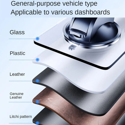 SHUNWEI SD-1132B Car Phone Suction Cup + Air Vent Holder Gravity Sensing Support Bracket(Gray)