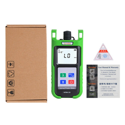 Komshine High-Precision Optical Power Meter Optical Cable Line Tester, Model: KPM-35-A/-70DBM to +6DBM