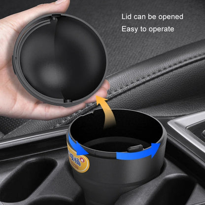 SHUNWEI SD-1610 Poubelle de voiture universelle Boîte de rangement organisatrice automatique (Noir)