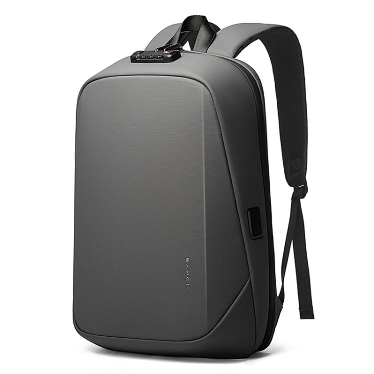 Sac à dos pour ordinateur portable BANGE BG-7251 pour homme, sac de voyage professionnel, grande capacité, étanche (gris)