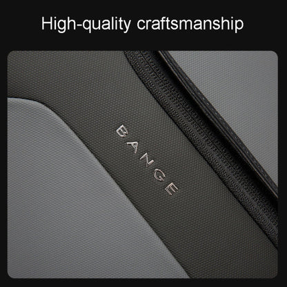 BANGE BG-2913 Mens Double-Shoulder Travel Outdoor Backpack Business Commuting Casual Laptop Bag(Gray)