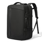 BANGE BG-2892 Mens Business Double-Shoulder Backpack Large Capacity Traveling Computer Bag(Black)