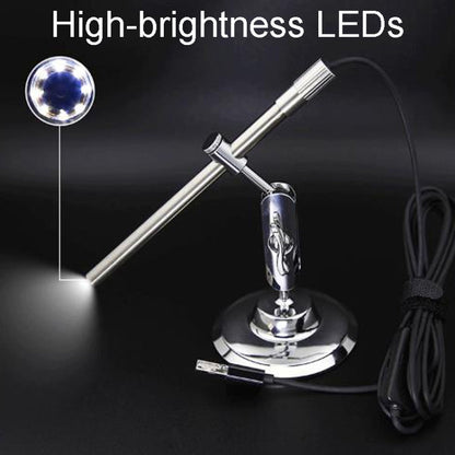 Teslong MS100 200X Magnification Adjustable Focus USB Microscope Phone And Computer HD Electronic Microscope