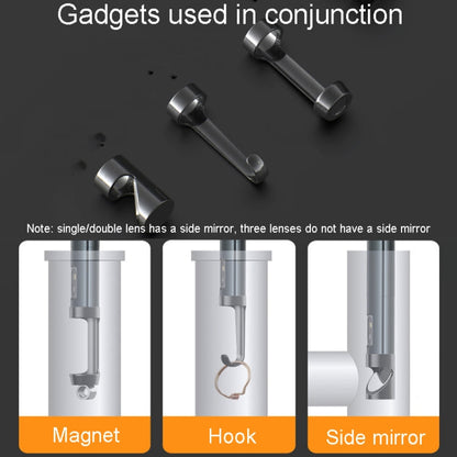 Teslong TS43S HD Camera Probe 4.3 Inch Screen All-In-One Industrial Borescope Auto Repair Tools, Specification: 8.0mm Dual Lens