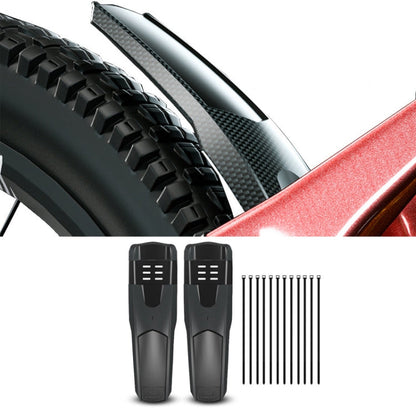 ENLEE DN-645 1 Paire Garde-boue Universels Avant et Arrière pour Vélo Accessoires de Cyclisme Équipement de VTT