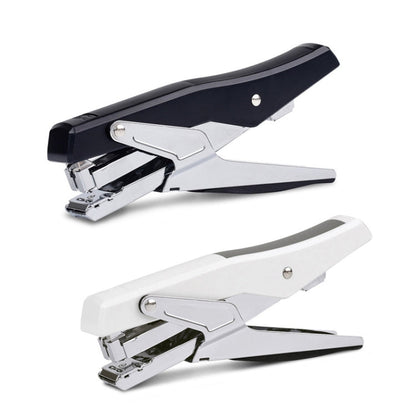 Deli  Labor-saving Stapler NO.12 Handheld Stapler Papers Stapling Machine, Spec: 0329 Black