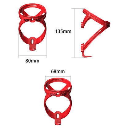 ENLEE R-50 Porte-Bidons Vélo en Plastique Support de Bouteille pour Vélo de Route et VTT Accessoires de Cyclisme (Rouge)