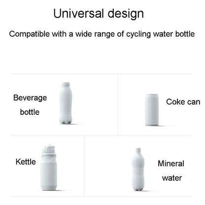 ENLEE R-50 Porte-Bidons Vélo en Plastique Support de Cylindre pour Vélo de Route et VTT Accessoires de Cyclisme (Noir)