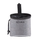 LDLC Outdoor Pet Snack Bag Oxford Cloth Reflective Dog Training Bag(Light Grey)