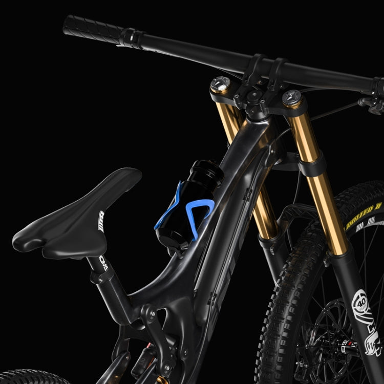 ENLEE R-60 Porte-bouteille de vélo en plastique pour VTT et vélo de route, support de cylindre, accessoires de cyclisme (bleu)