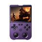 AMPOWN XU10 Handheld Game Console 3.5-Inch IPS Screen Linux System Portable Video Arcade 64G(Purple)