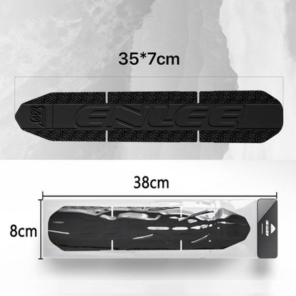 ENLEE E-645 Bicycle Frame Protectors Mountain Bike Road Bike Bumper Covers Downtube Guards(Red)