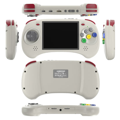 ANBERNIC RG ARC-D Handheld Game Console 4-Inch IPS Screen Linux / Android 11 System Portable Video Arcade 256G(Black)