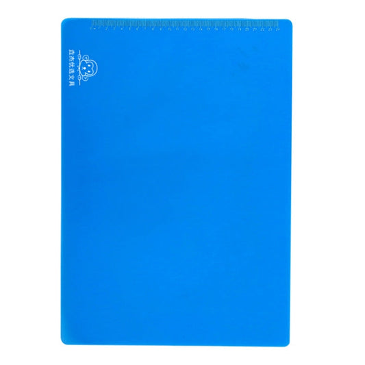 Tablette d'examen antidérapante YAOJIE, papeterie étudiante, tableau souple pour dessin et écriture, tapis d'écriture de bureau, spécification : A3 Bleu