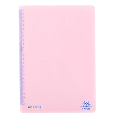 YAOJIE Non-Slip Exam Pad Student Stationery Drawing Writing Soft Board Office Writing Mat, Specification: A4 Pink