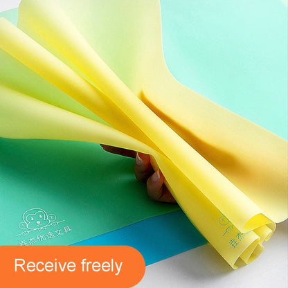 YAOJIE Non-Slip Exam Pad Student Stationery Drawing Writing Soft Board Office Writing Mat, Specification: A3 White